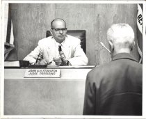 Judge John A.H. Sturgeon Presiding